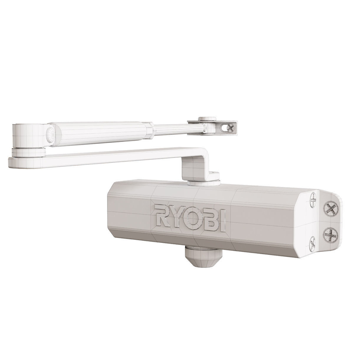 Door Closer 3D model CGTrader