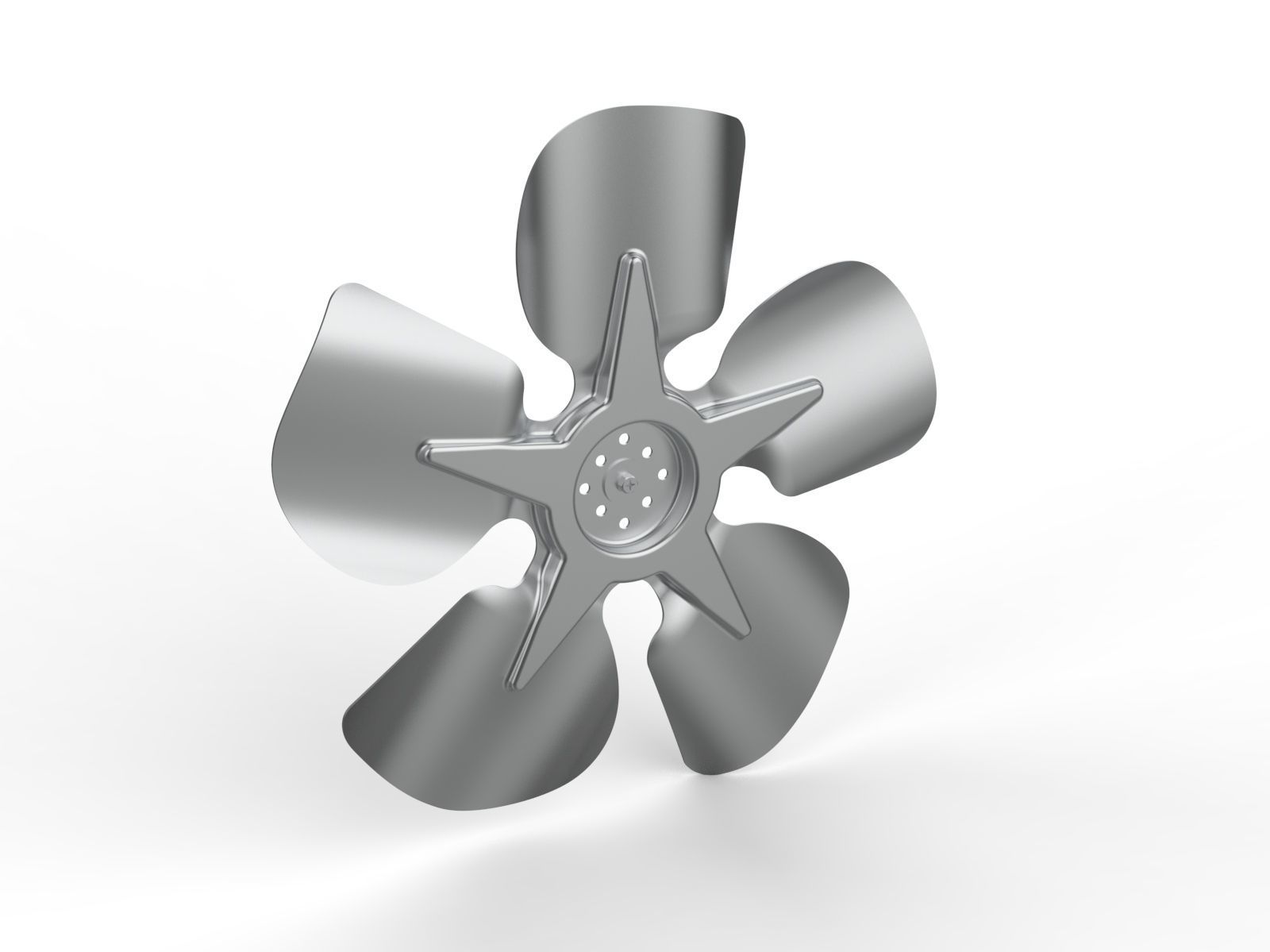 Fan Propeller 250mm al 3D model CGTrader