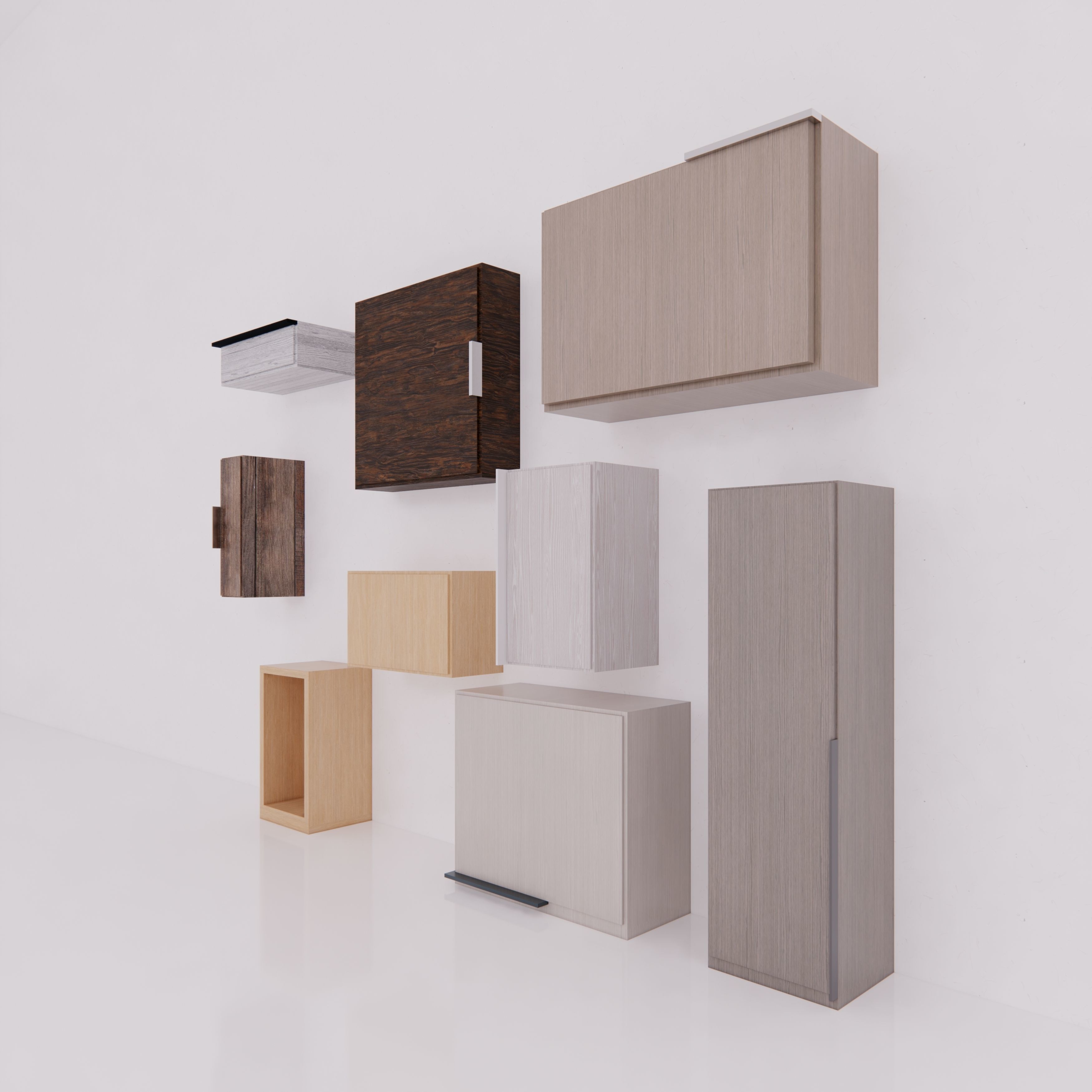 BEST PARAMETRIC WARDROBE model created in Revit Family 3D model CGTrader