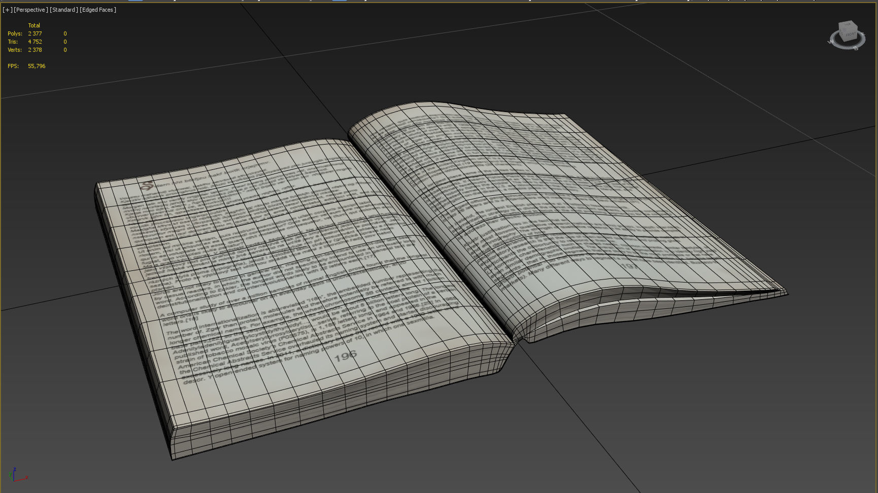 3D model softcover open book VR / AR / low-poly | CGTrader