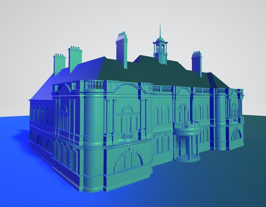 London house city set part8 3D model CGTrader