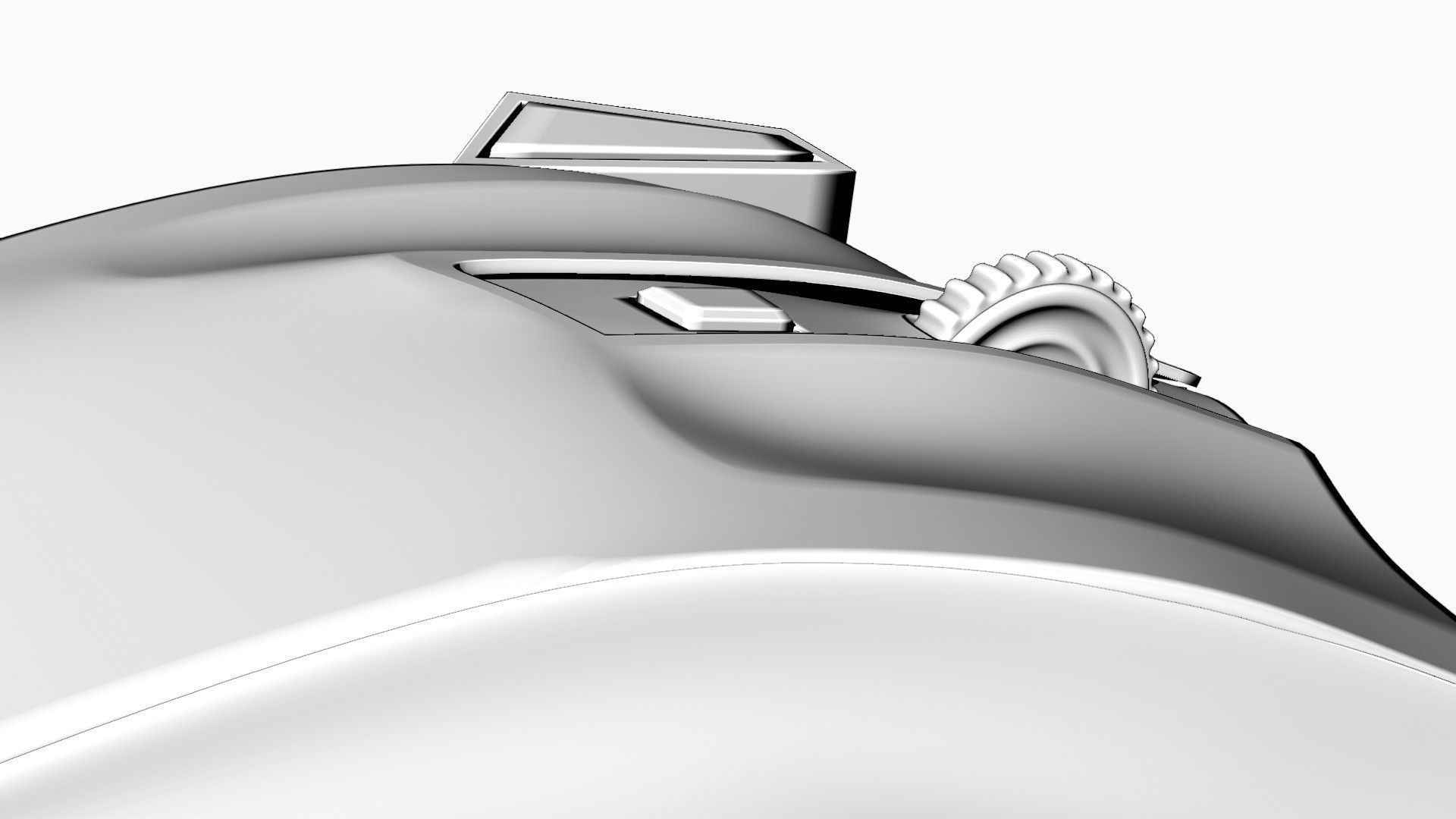 Computer Gaming Mouse 3D model CGTrader