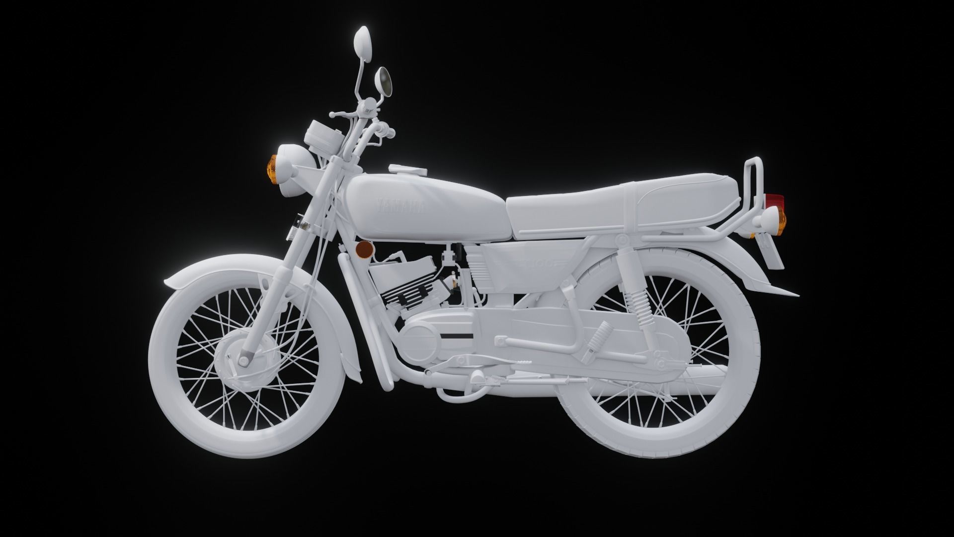 3D model Yamaha rx 100 VR / AR / low-poly | CGTrader