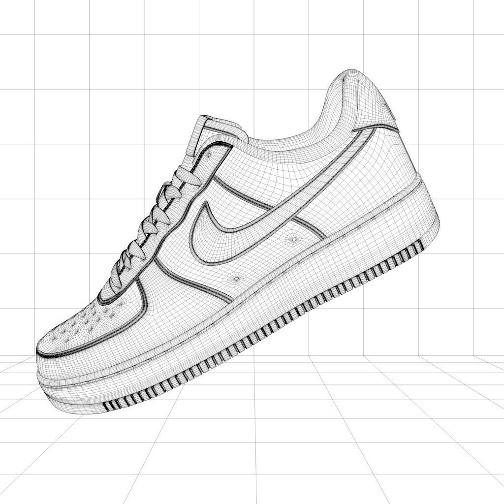 nike air force 1 low 3d ksa