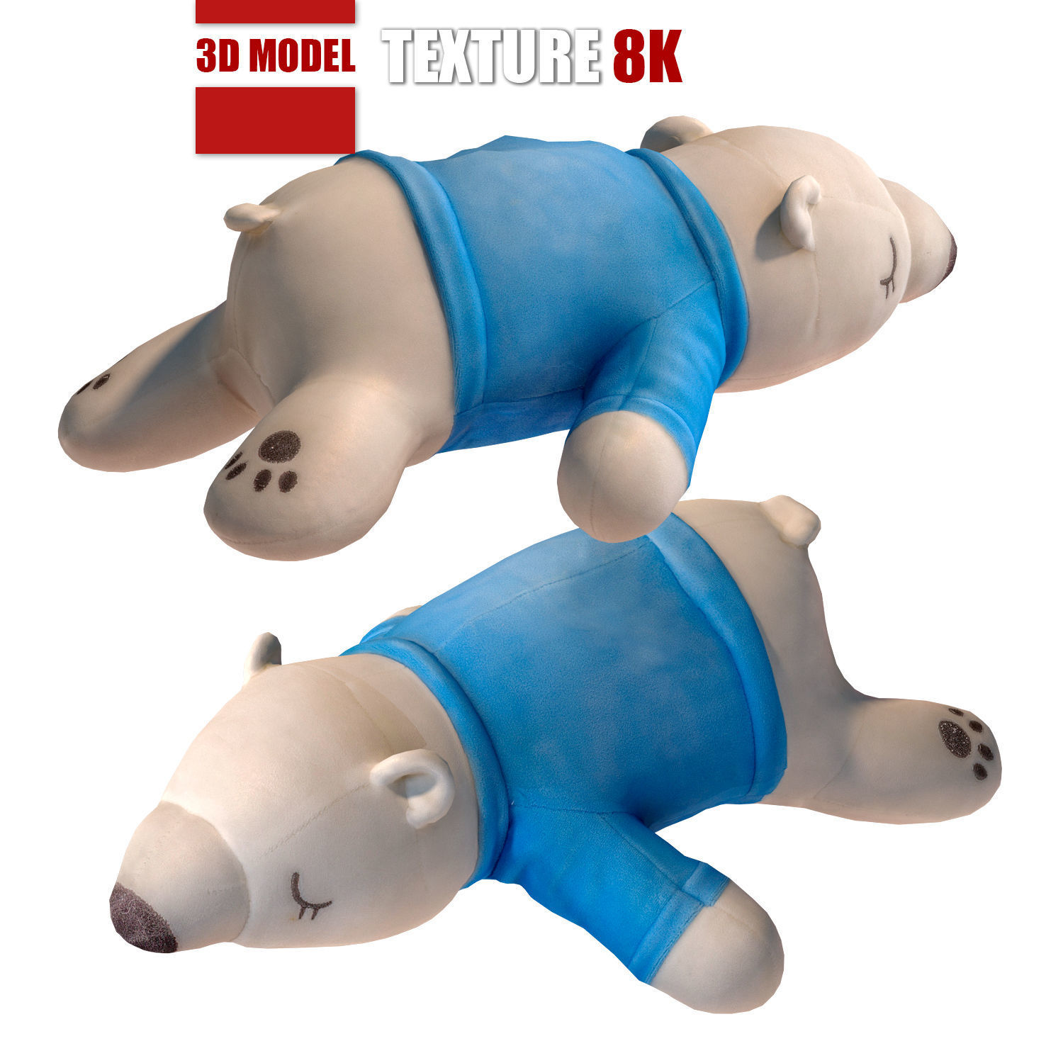 Toy polar bear 131