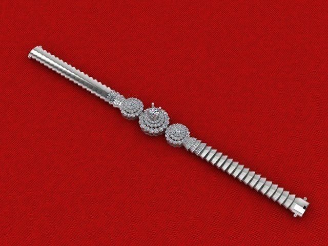 "bracelet charm link silver sterling"