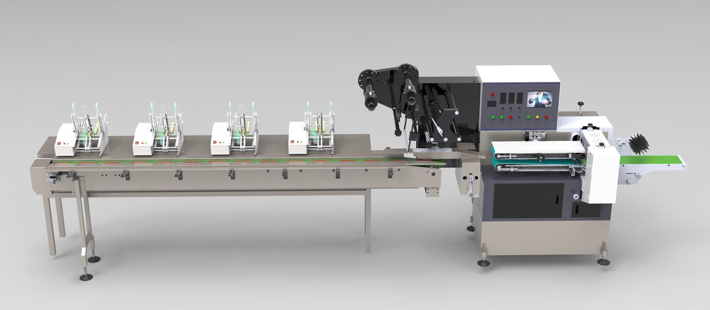 Automatic card issuing and packing machine 3D model | CGTrader