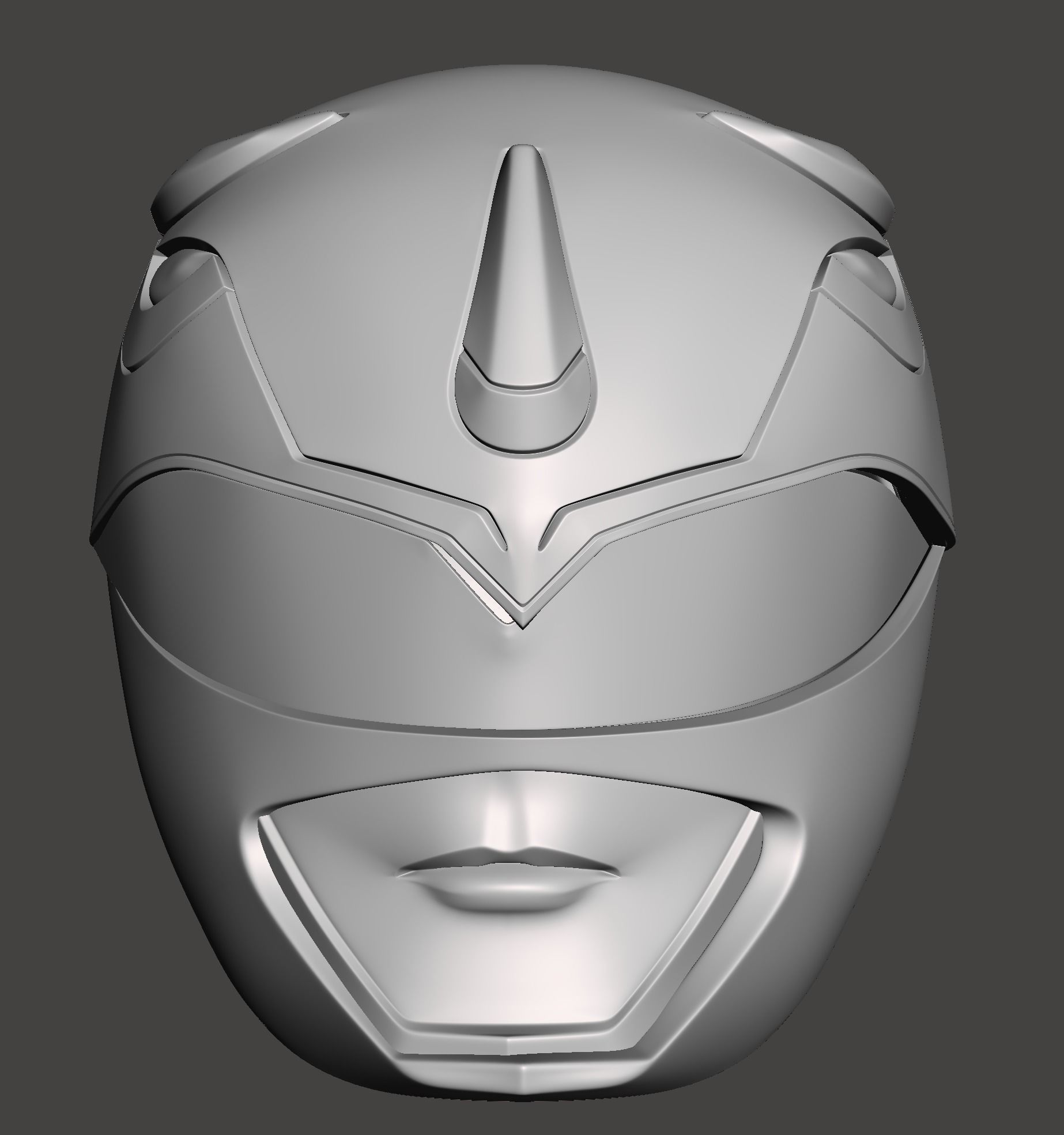 Blue Power Ranger Helmet 3D model 3D printable | CGTrader
