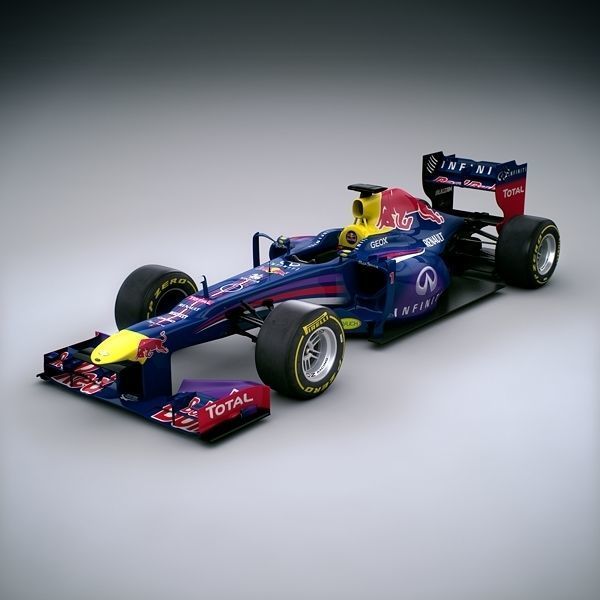 F1 2013 Infiniti Red Bull Racing RB9 3D model | CGTrader