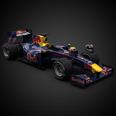 F1 2009 Red Bull RB5 3D model | CGTrader