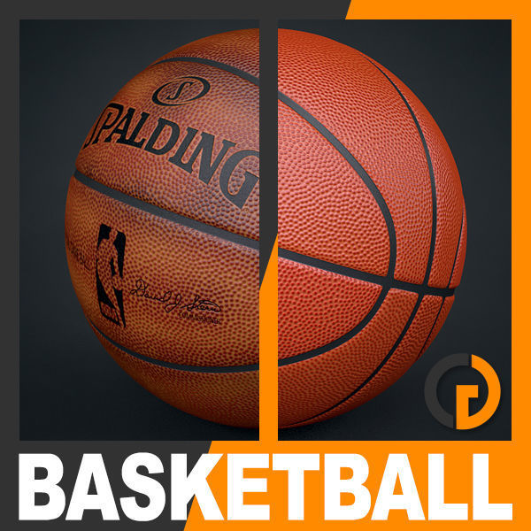 Spalding NBA Official Game Balls Pack 3D streetball
