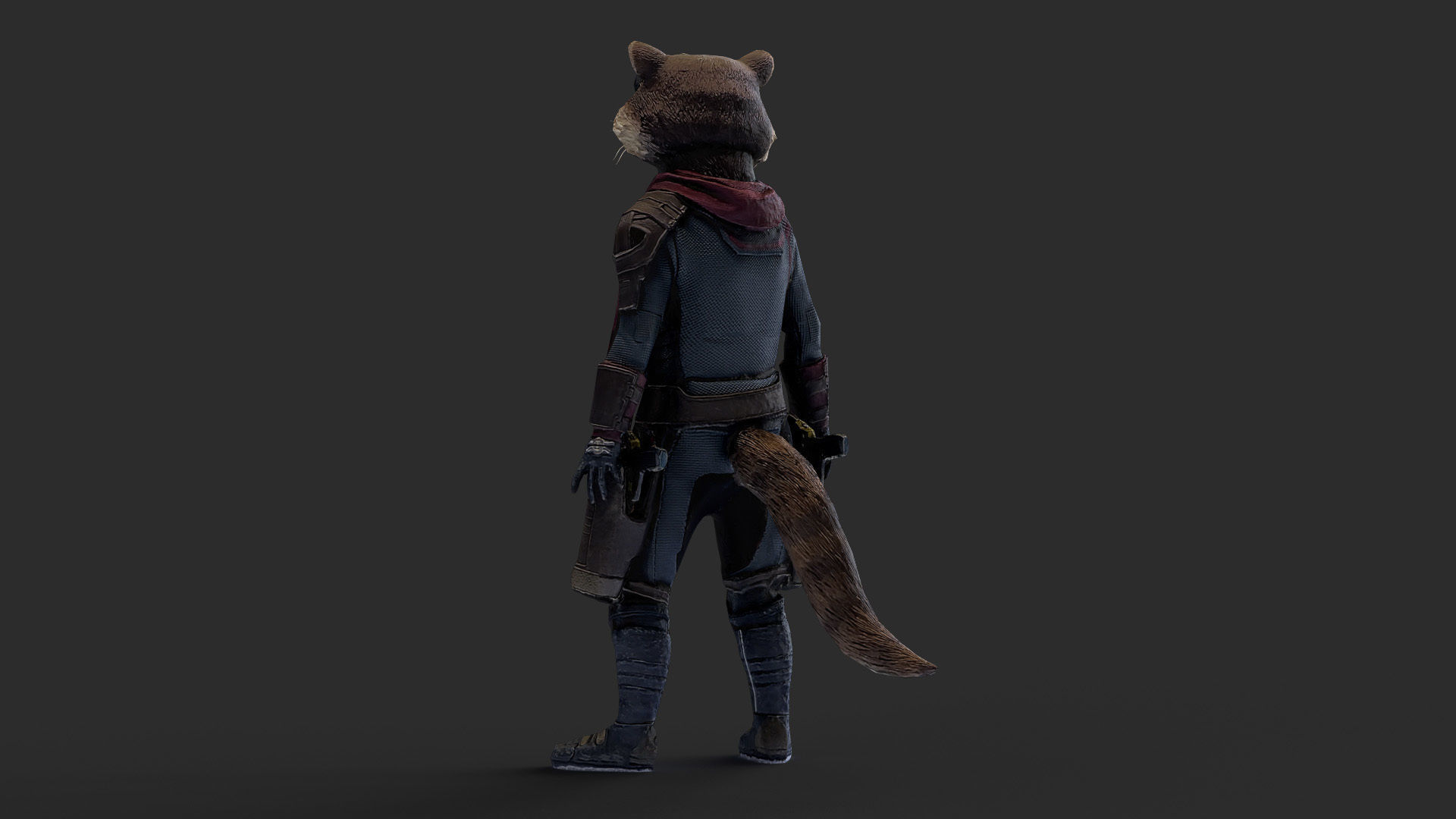 Rocket Racoon Model View 3D model Rocket Racoon 3d model Scan VR / AR / low-poly | CGTrader