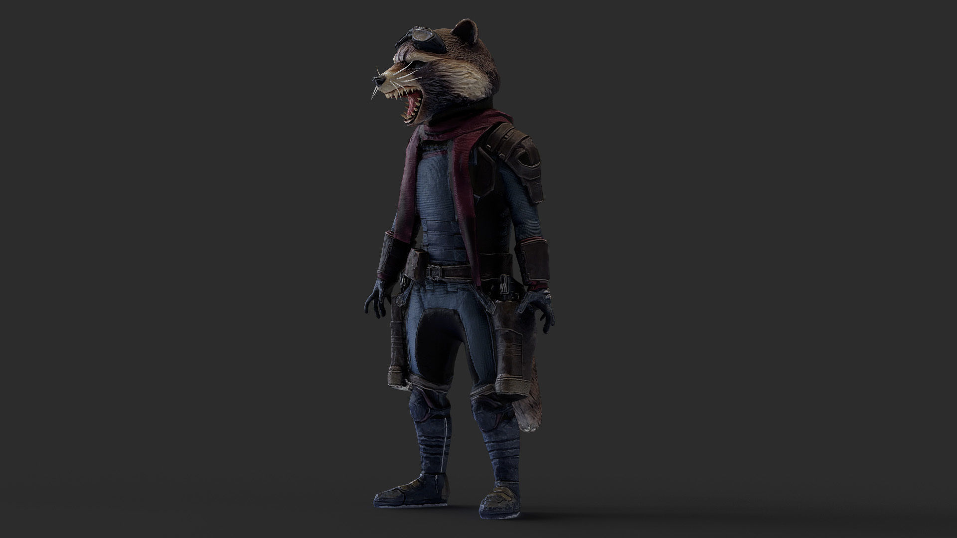 Rocket Racoon Model View 3D model Rocket Racoon 3d model Scan VR / AR / low-poly | CGTrader