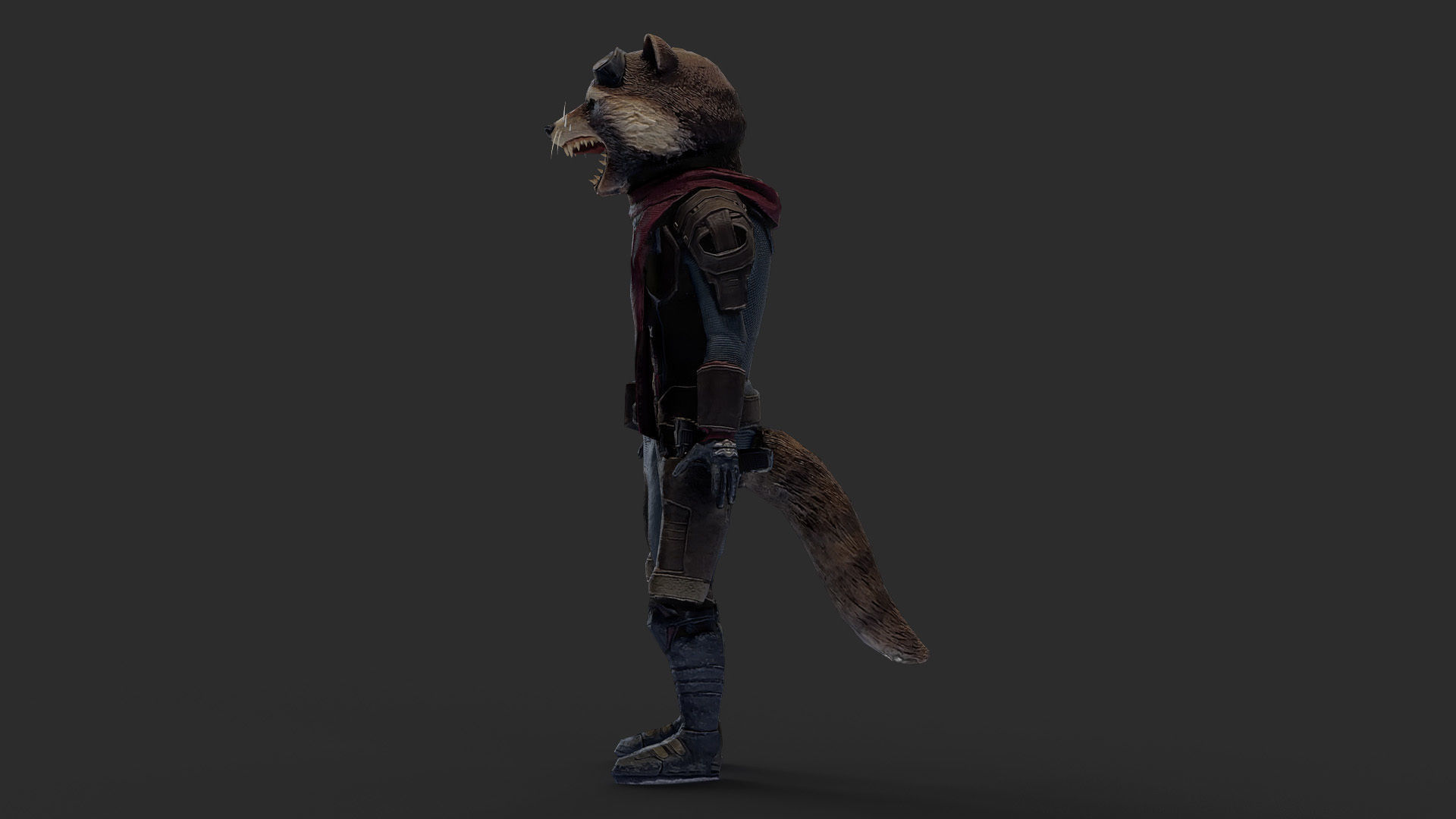 Rocket Racoon Model View 3D model Rocket Racoon 3d model Scan VR / AR / low-poly | CGTrader