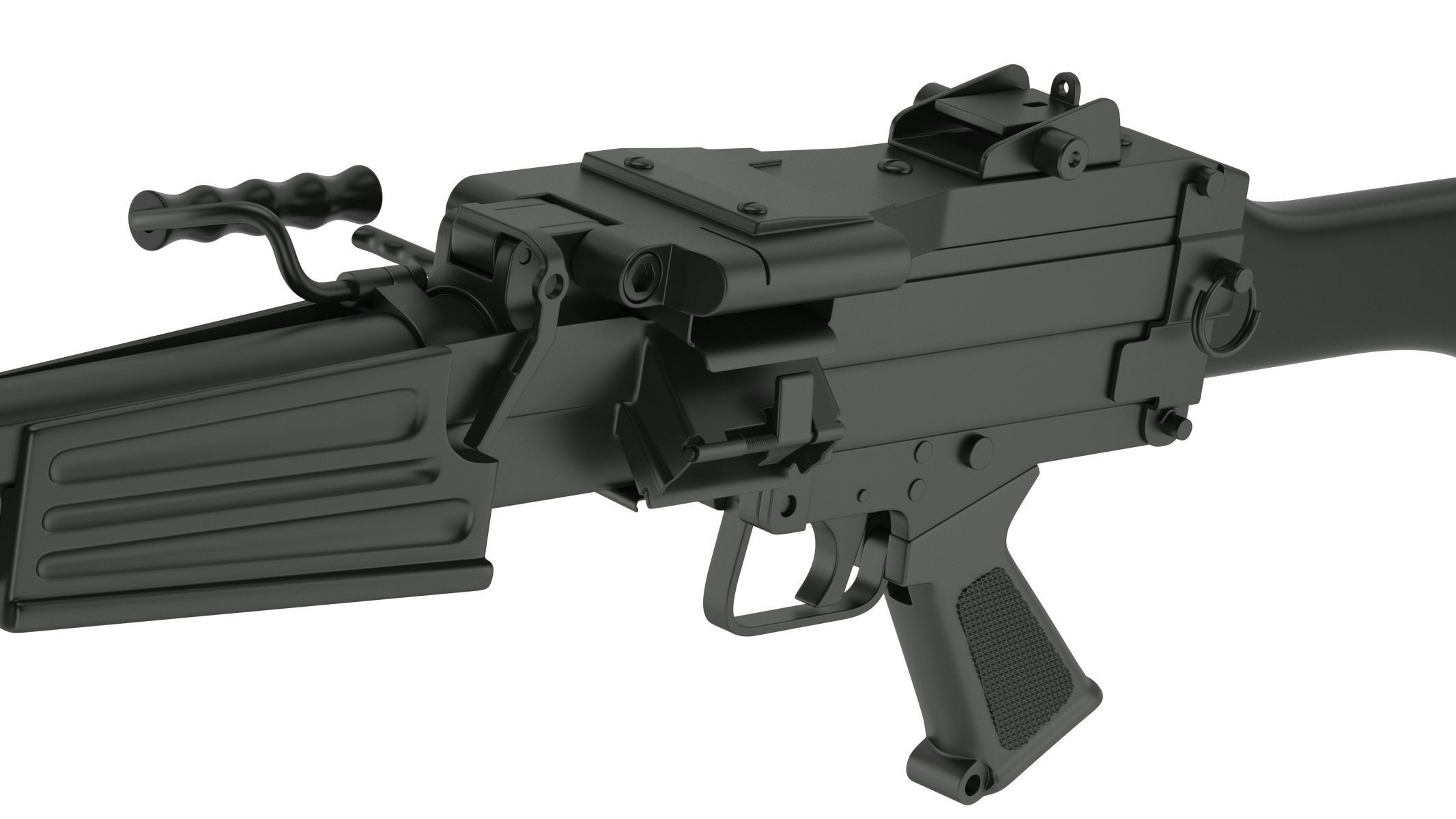 Daewoo Precision Industries K3 3D model CGTrader