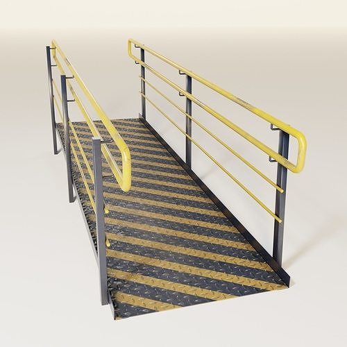 Realistic Ramp 3D model Ramp PBR VR / AR / low-poly | CGTrader