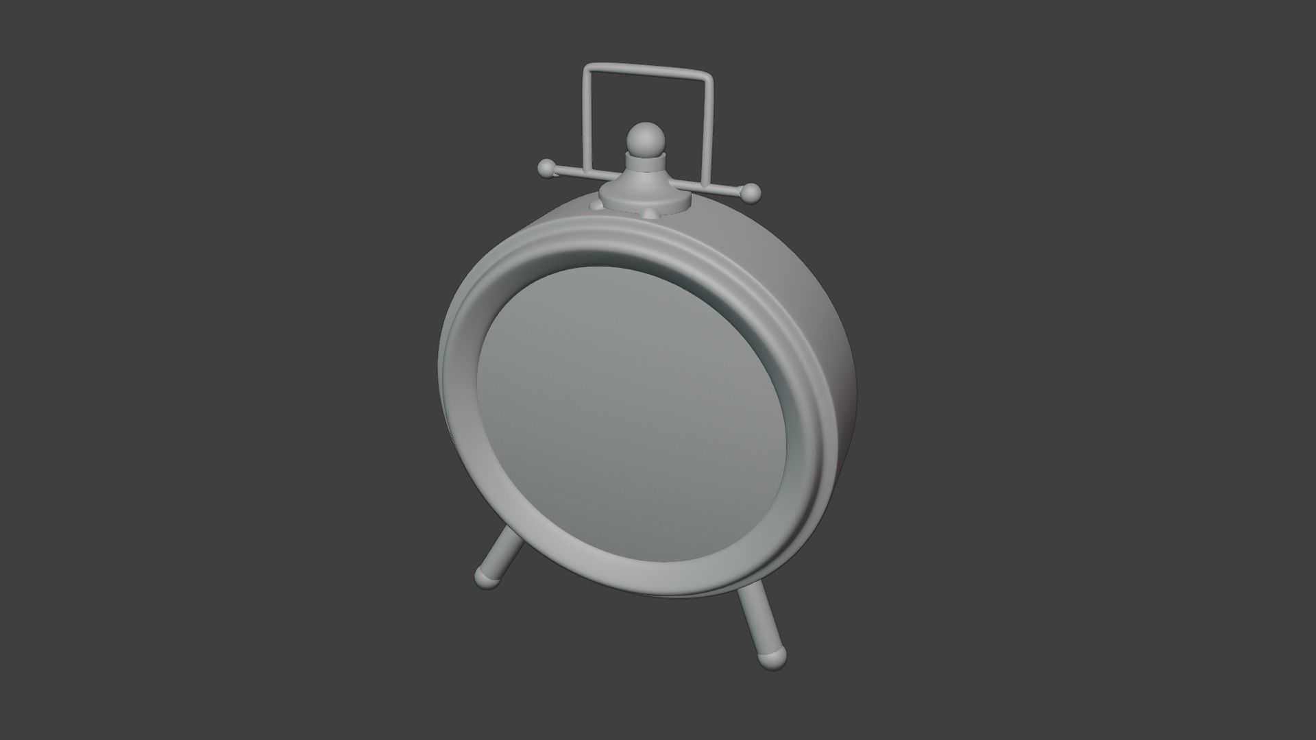 Industrial Alarm clock Table Clock Tabletop Clock MantelClock 3D model