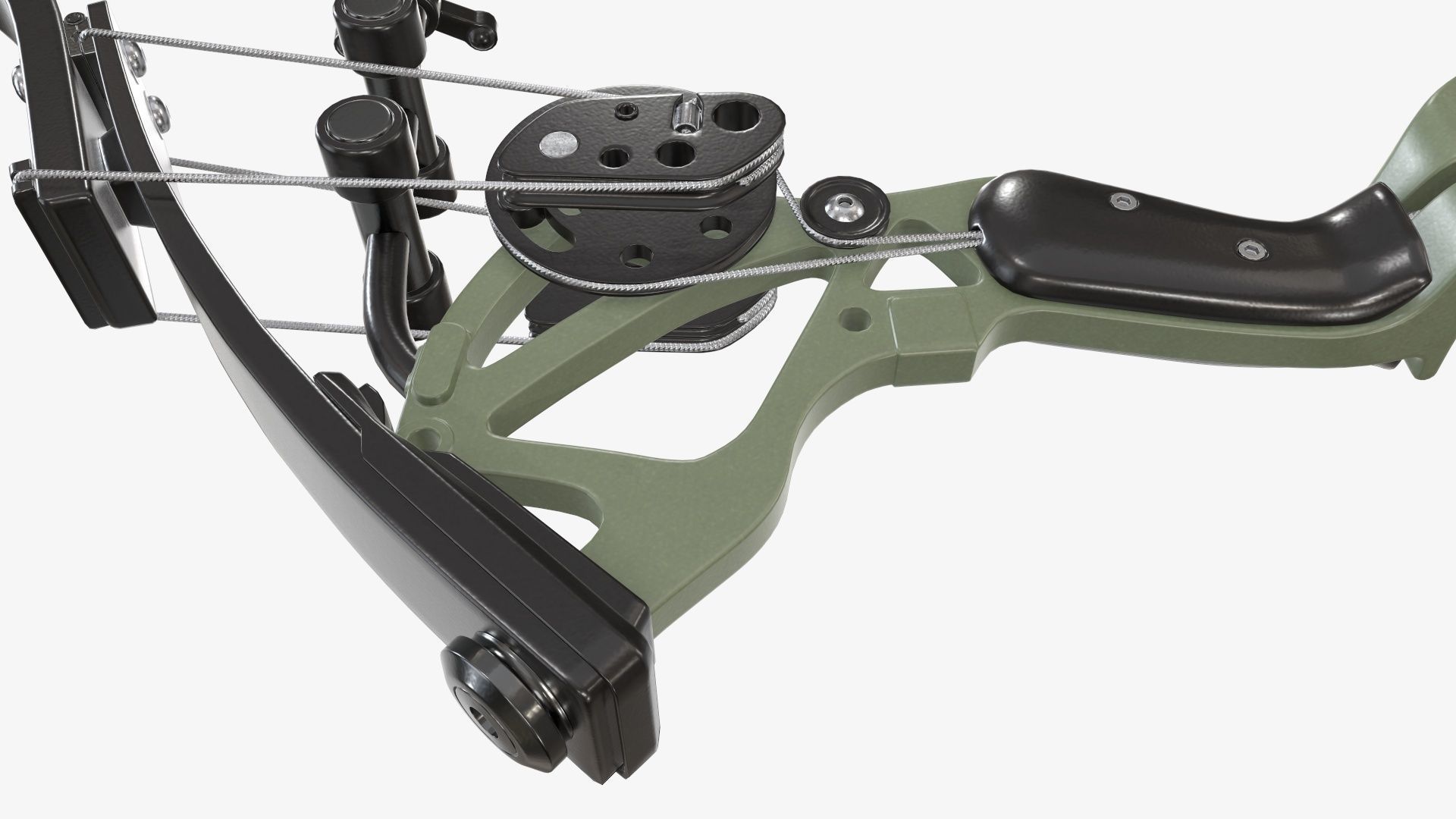 Compound lever action bow 3D model CGTrader