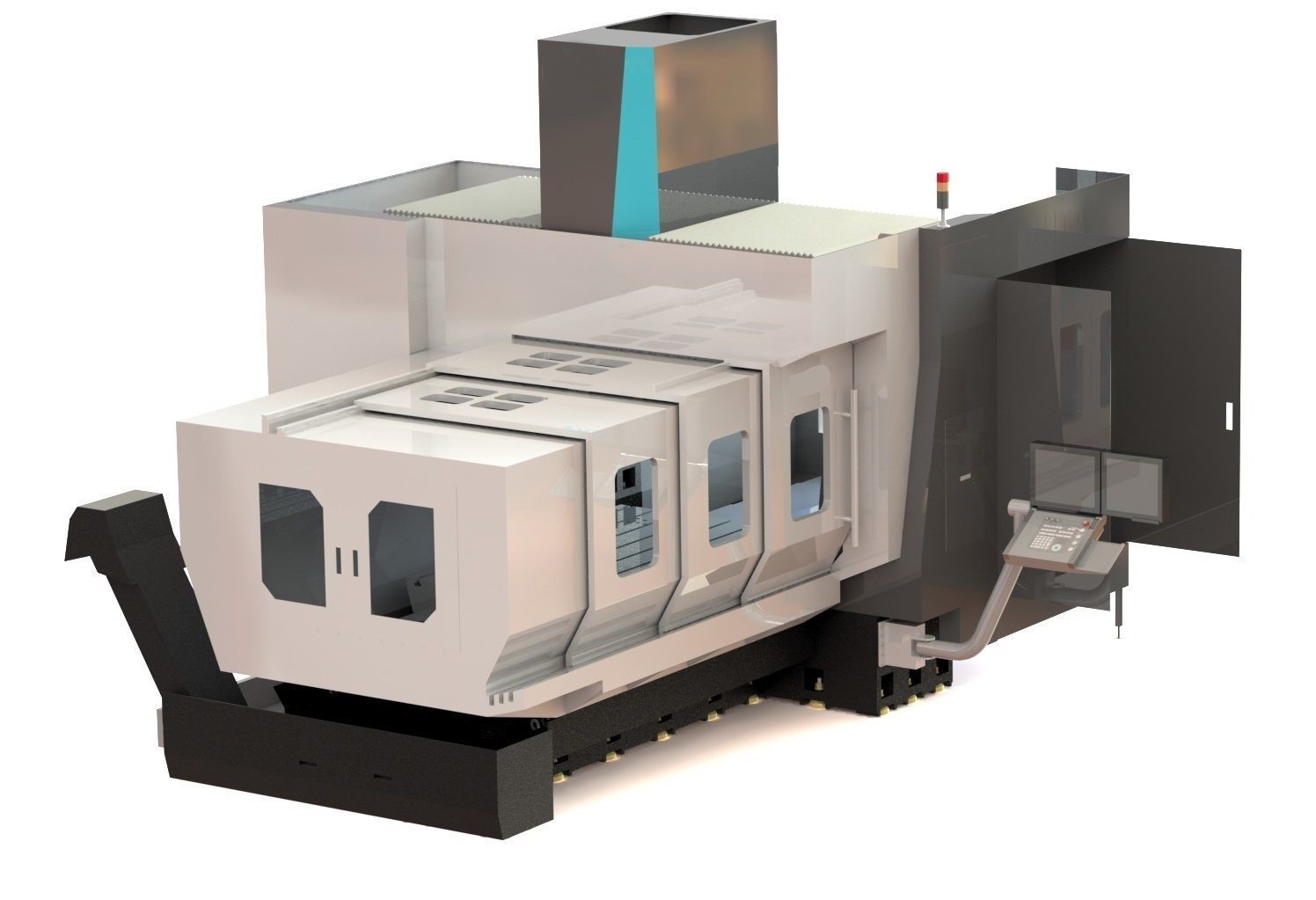 Turning Machine DCX22 3D model | CGTrader