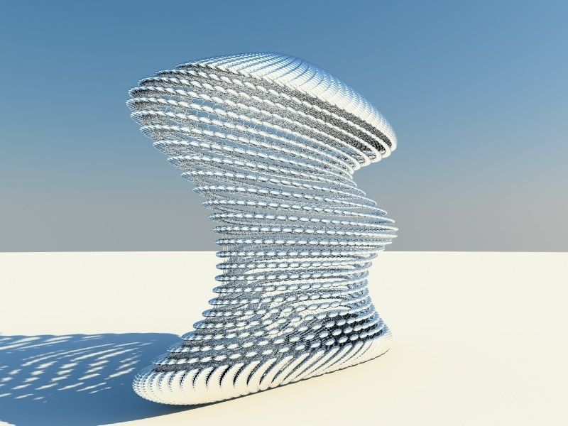 Modern Sculpture 3D model