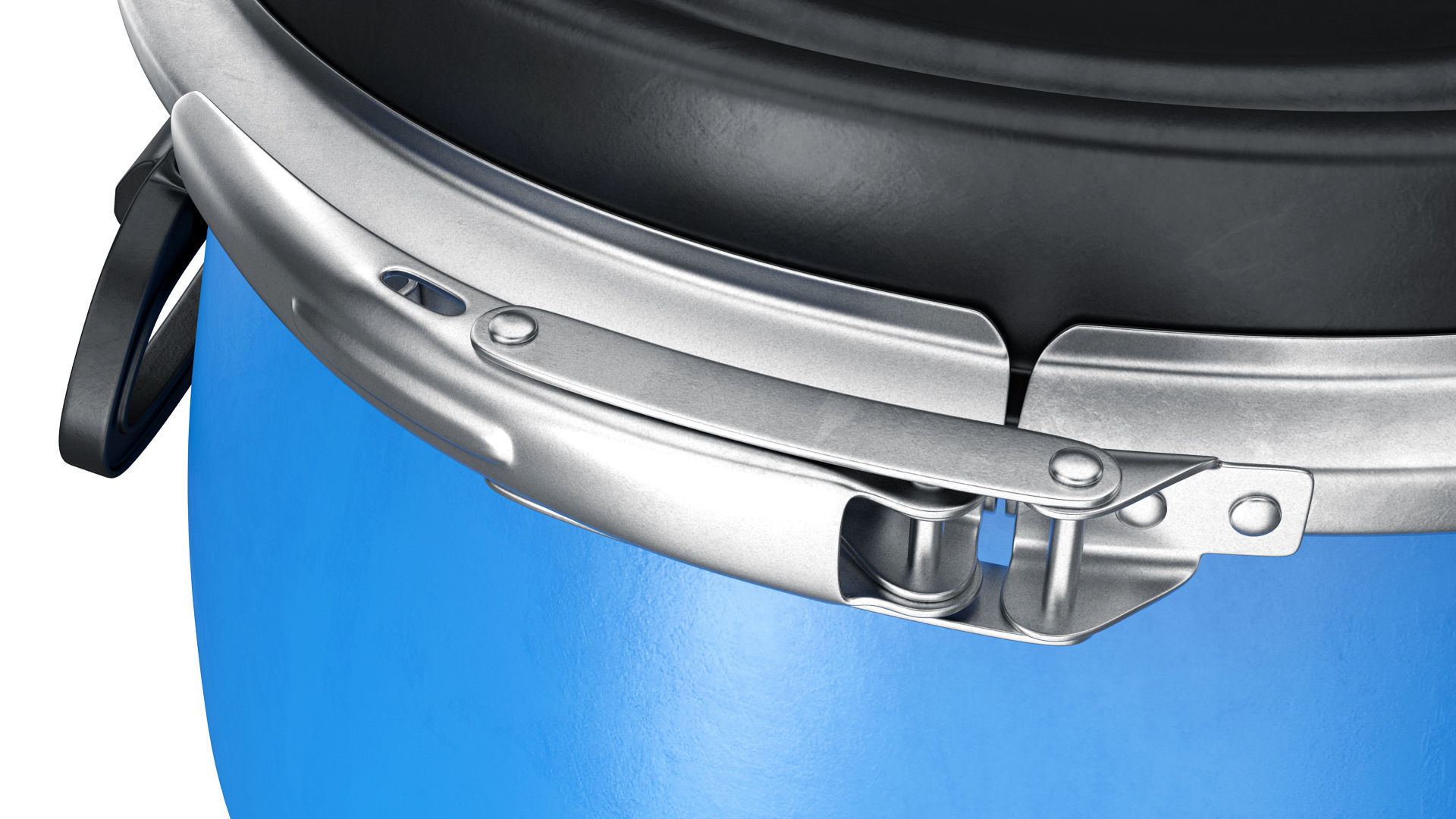 Plastic Barrel With Lid And Handles 3D Model CGTrader Plastic barrel with lid and handles 3d model cgtrader