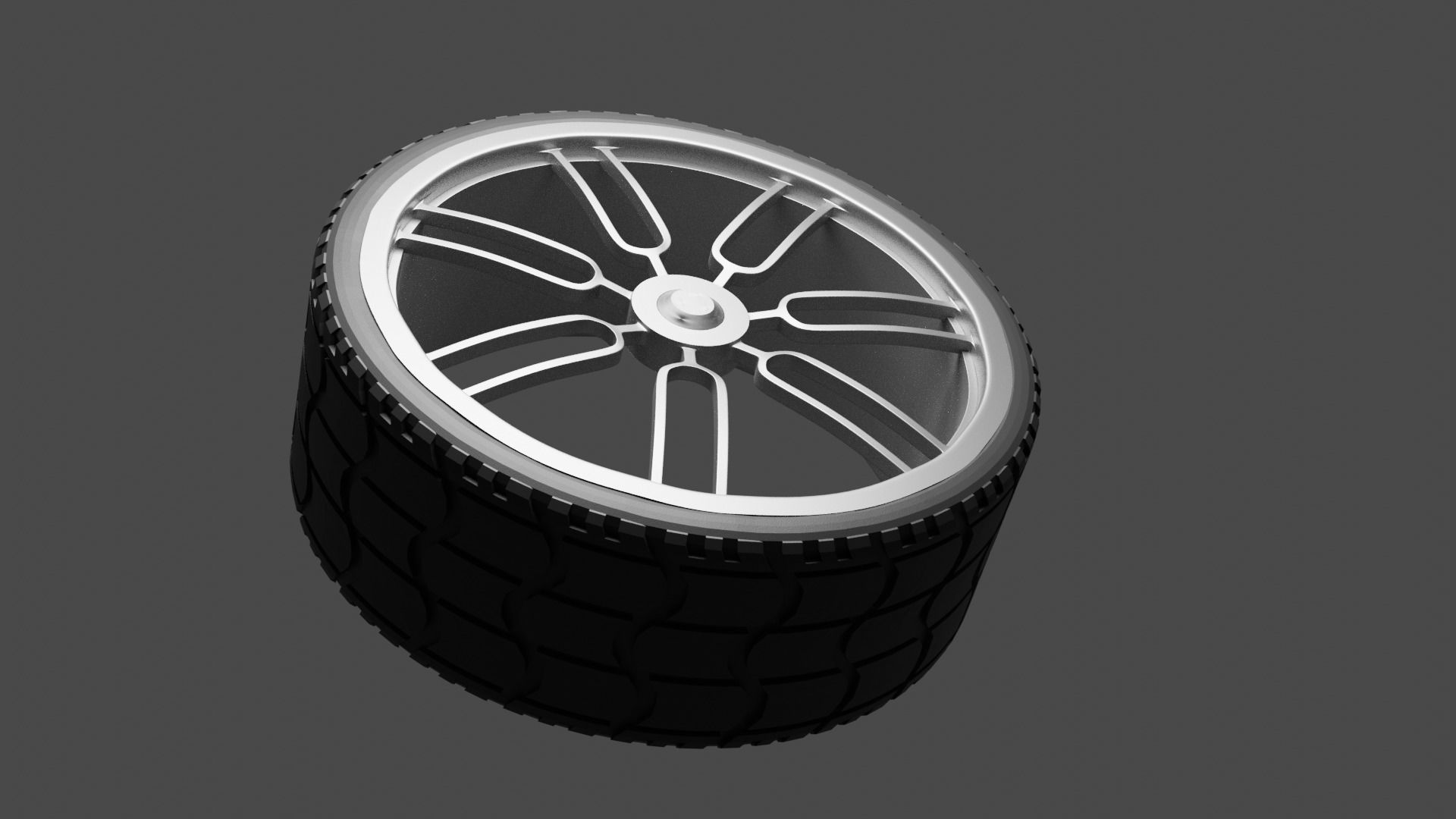 Two Spoke Rims Two spoke sport wheels free VR / AR / low-poly 3D model | CGTrader