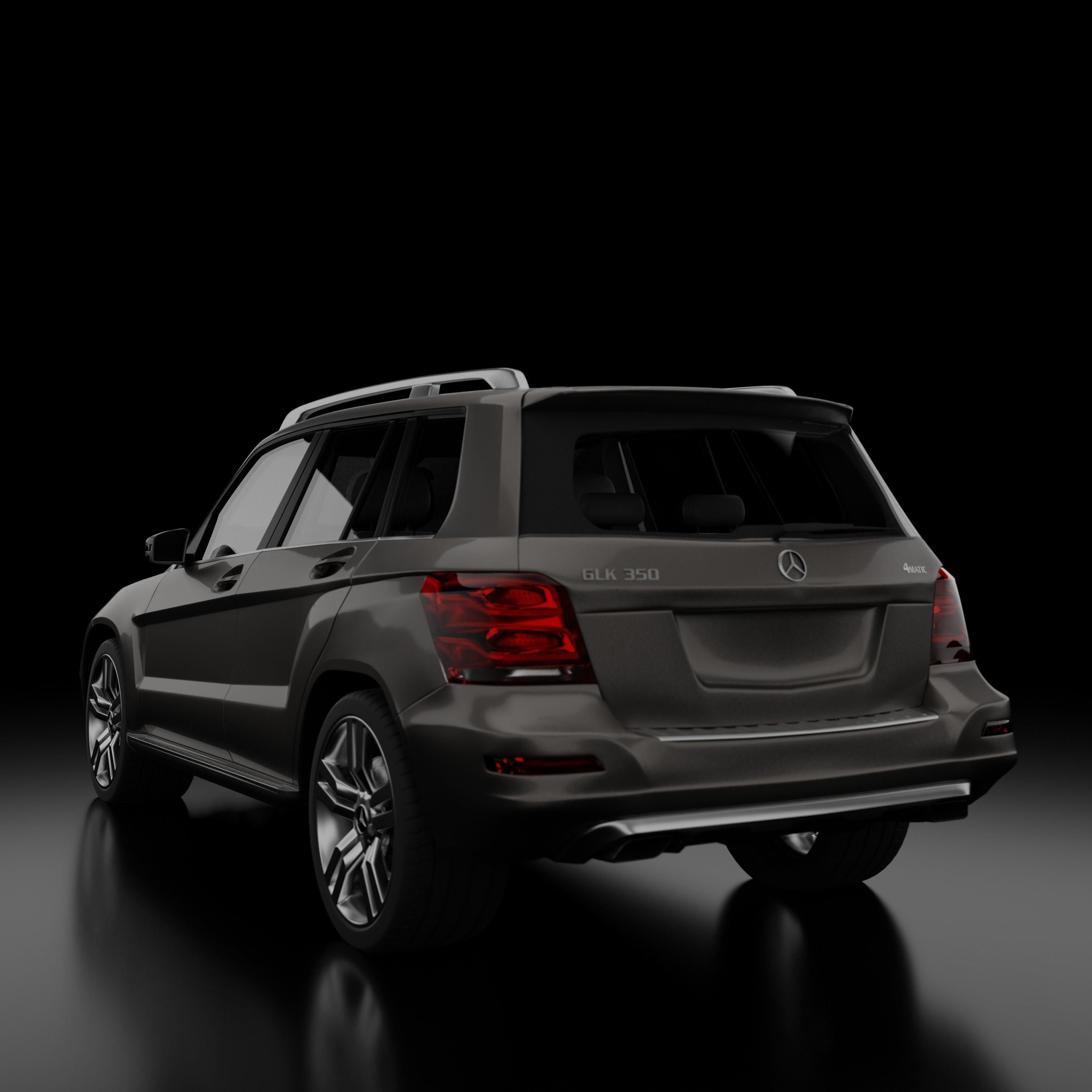Mercedes-Benz GLK 350 SUV 2014 free 3D model | CGTrader