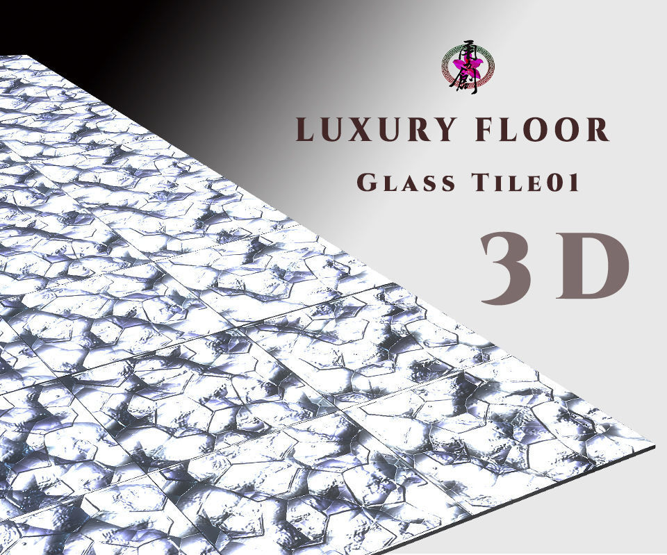 Luxury Floor - Glass Tile 01