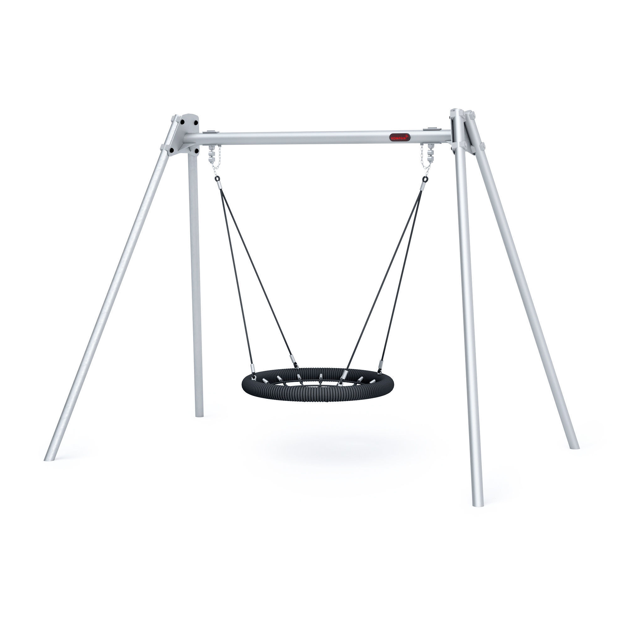 Swing and 100cm Rope Seat Kompan 3D model | CGTrader