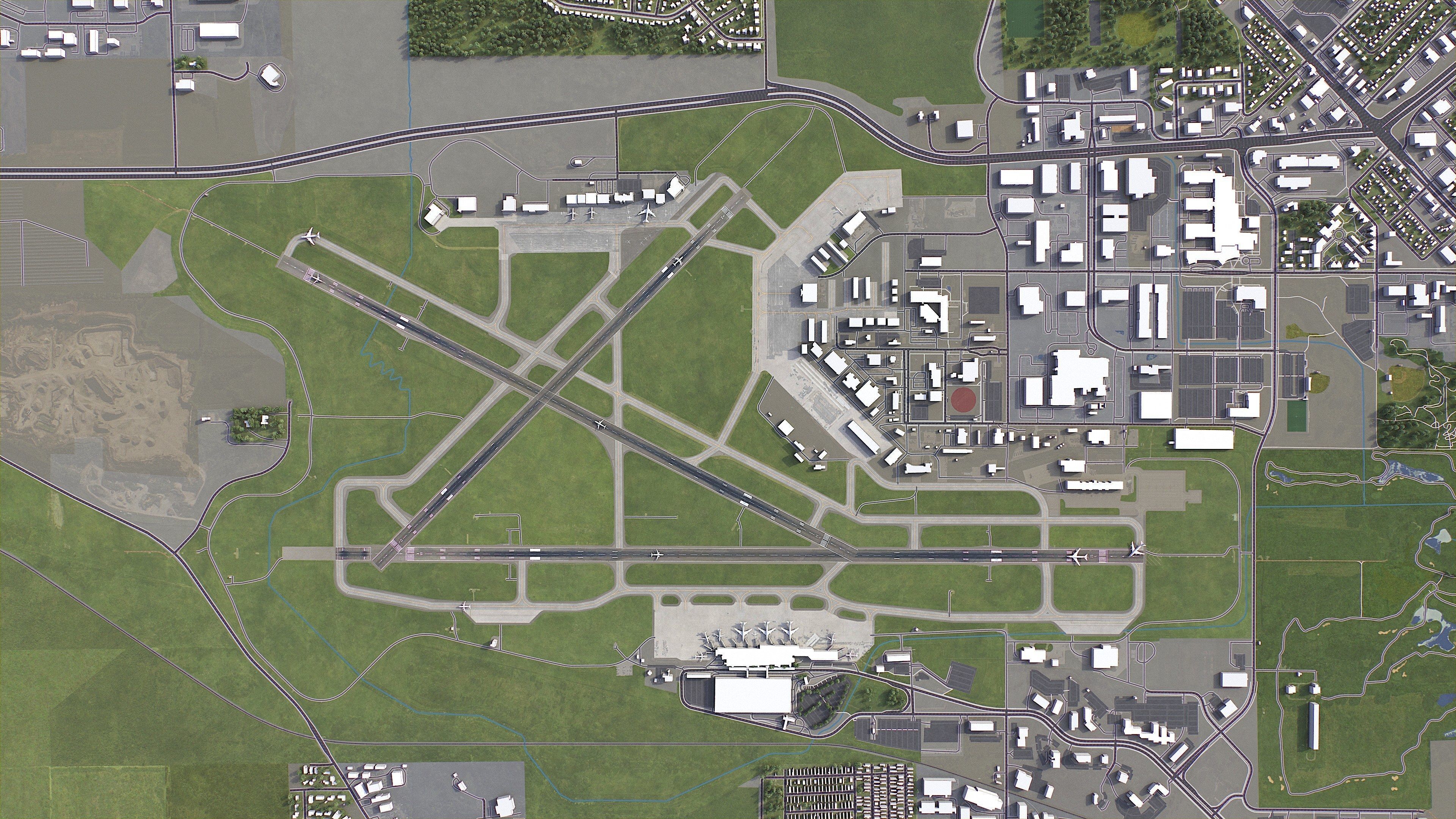 Dane County Regional Airport Departures - wktc4xp
