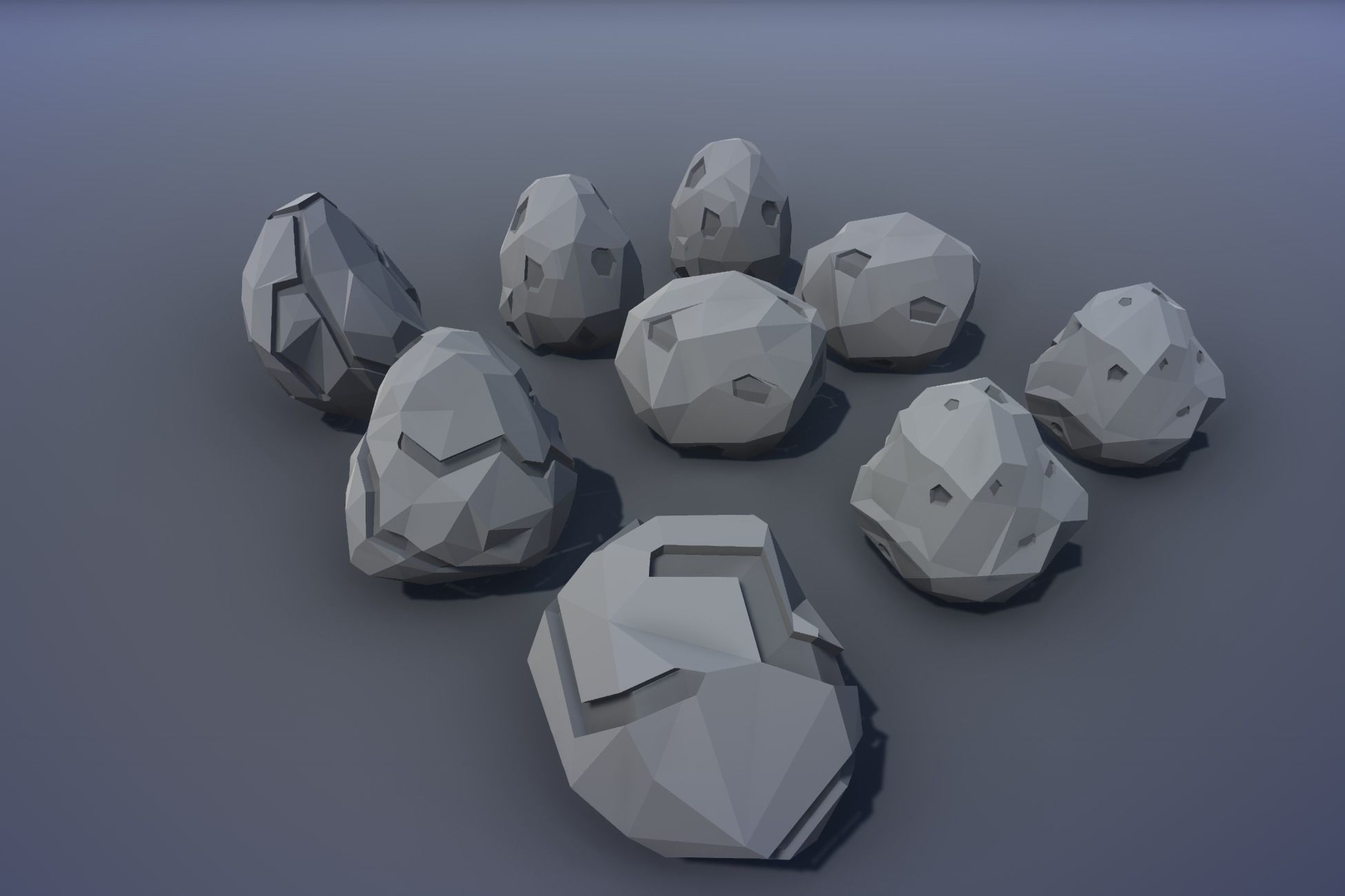 3D model Ultimate Low Poly Mining and Cave Pack VR / AR / low-poly ...