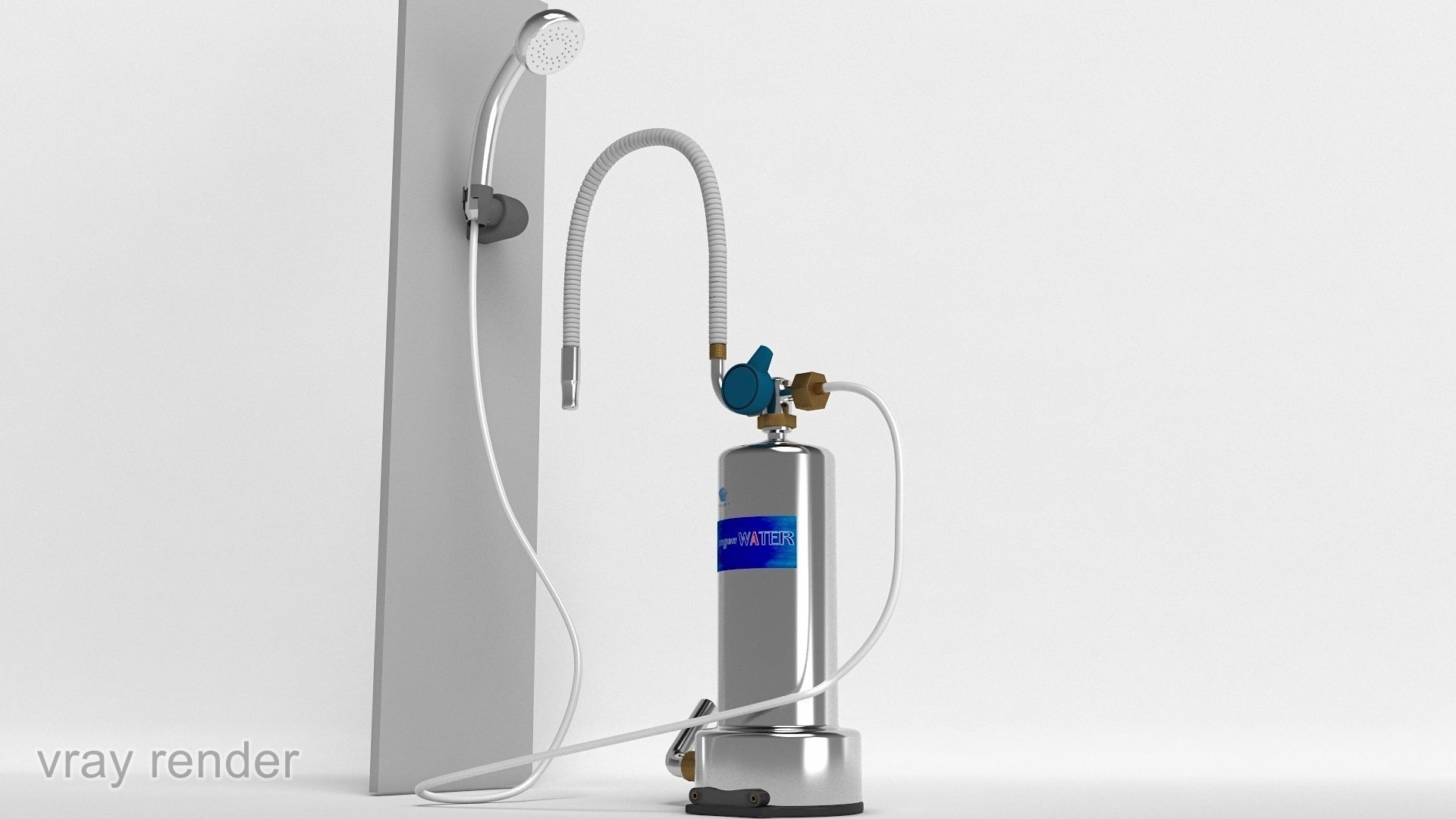 Water cleaning machine kangen water filter AN 3D model