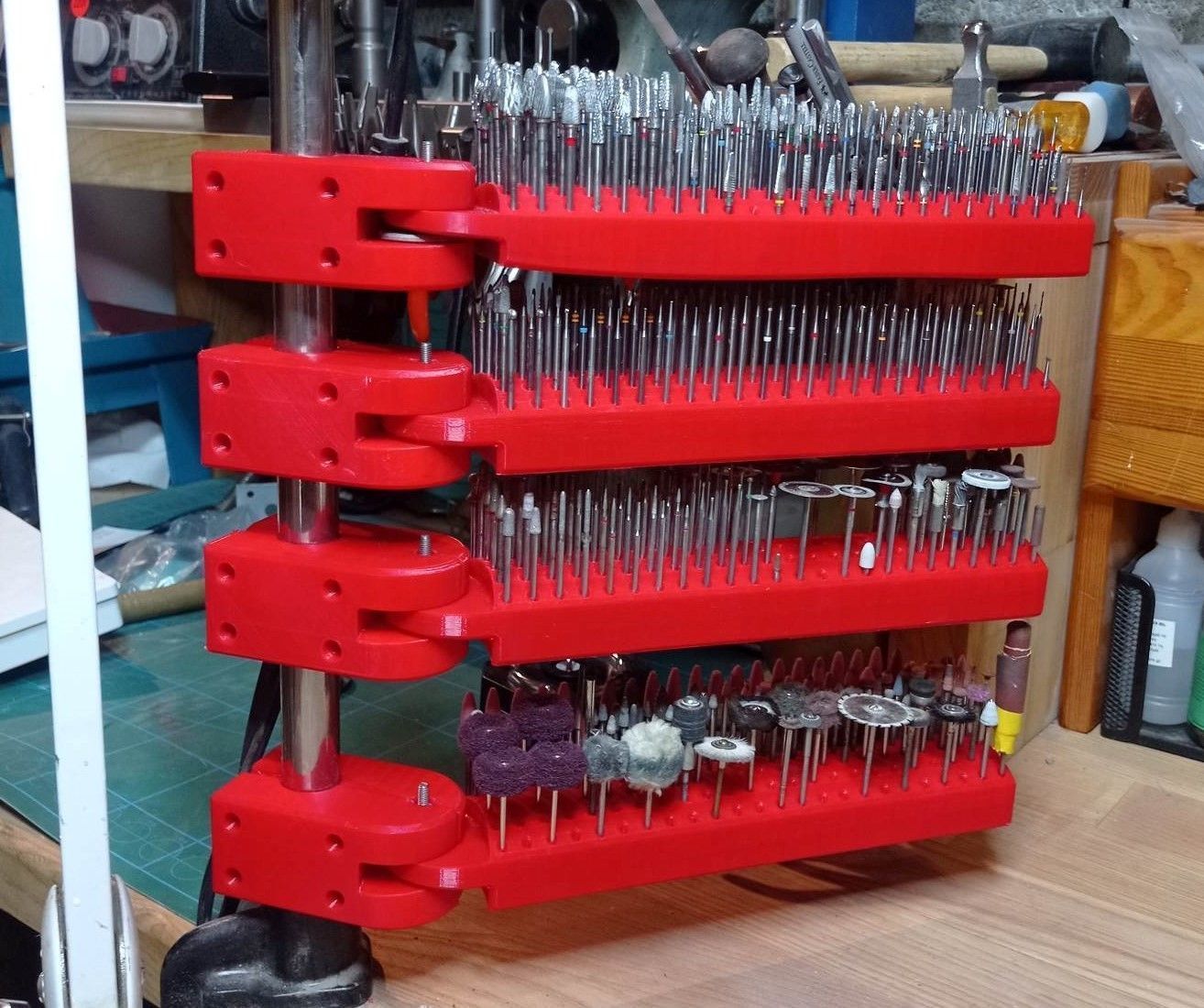 Bit Holder Stand 3D model 3D printable CGTrader