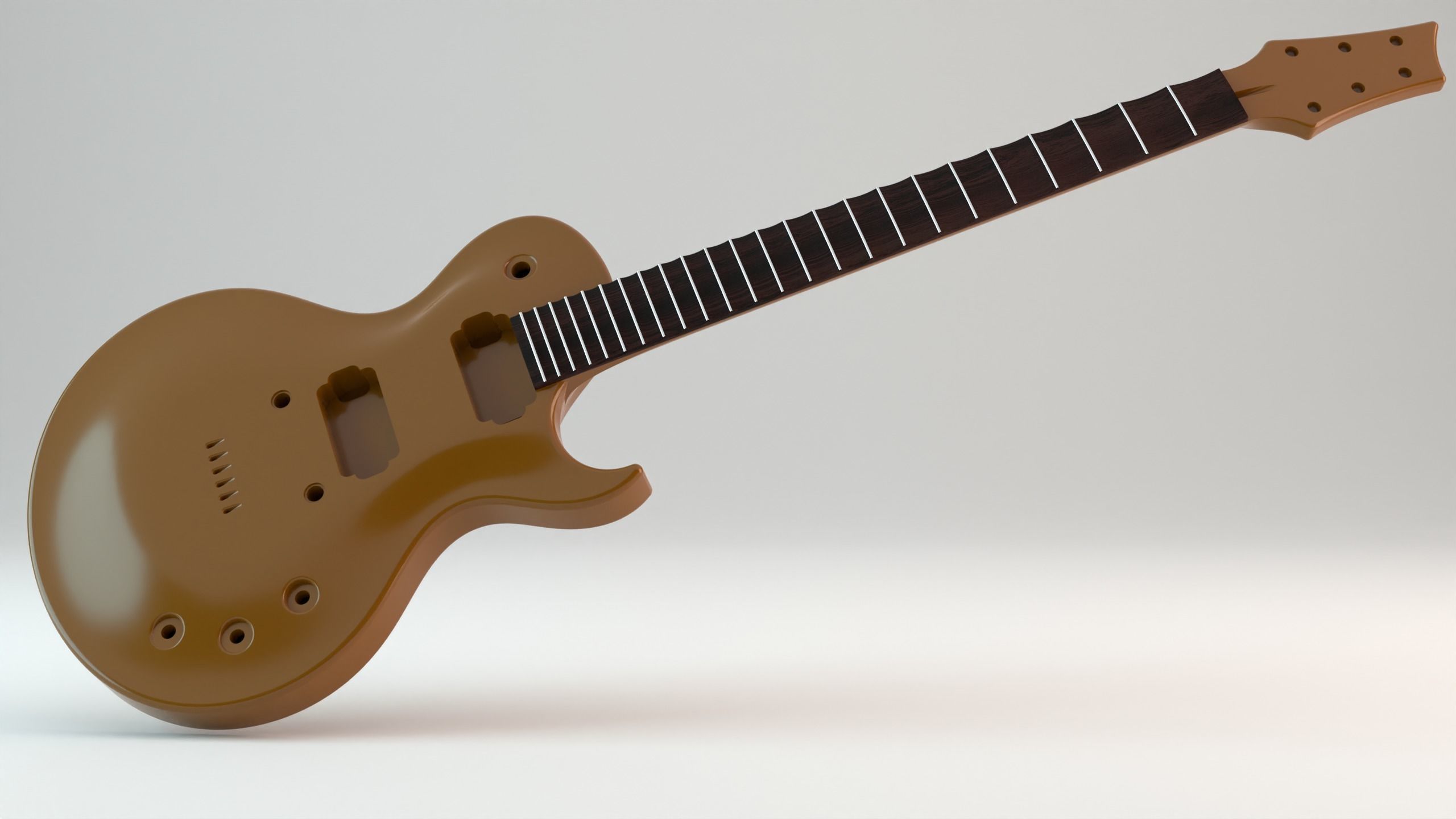 CNC Ready Les Paul Style Guitar Single Cut