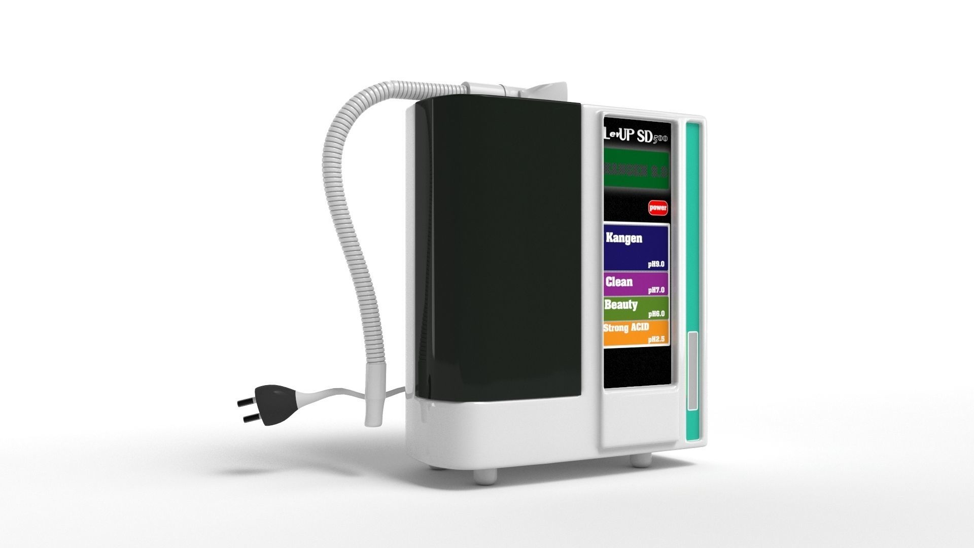 Water cleaning machine kangen water filter Model LevUP500 3D