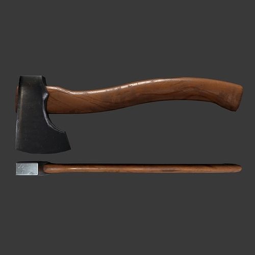 Game and VR-AR Ready Axe