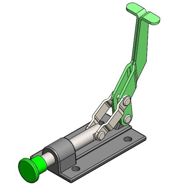 Toggle Clamp 3D model CGTrader
