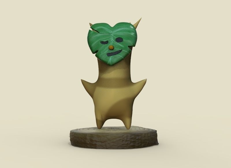 Korok free 3D model 3D printable | CGTrader