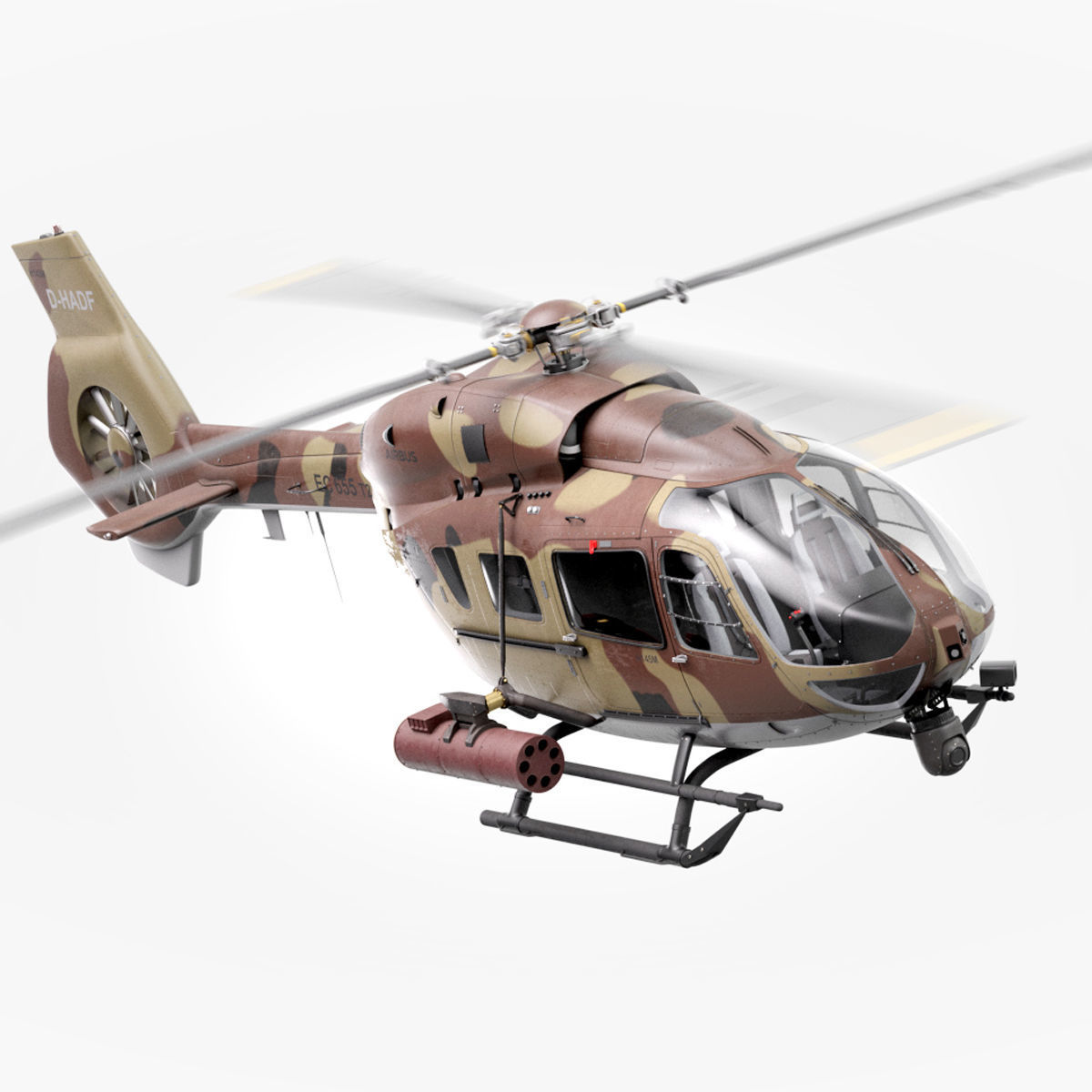 Military Attack Defense Modern Helicopter Airbus H145M