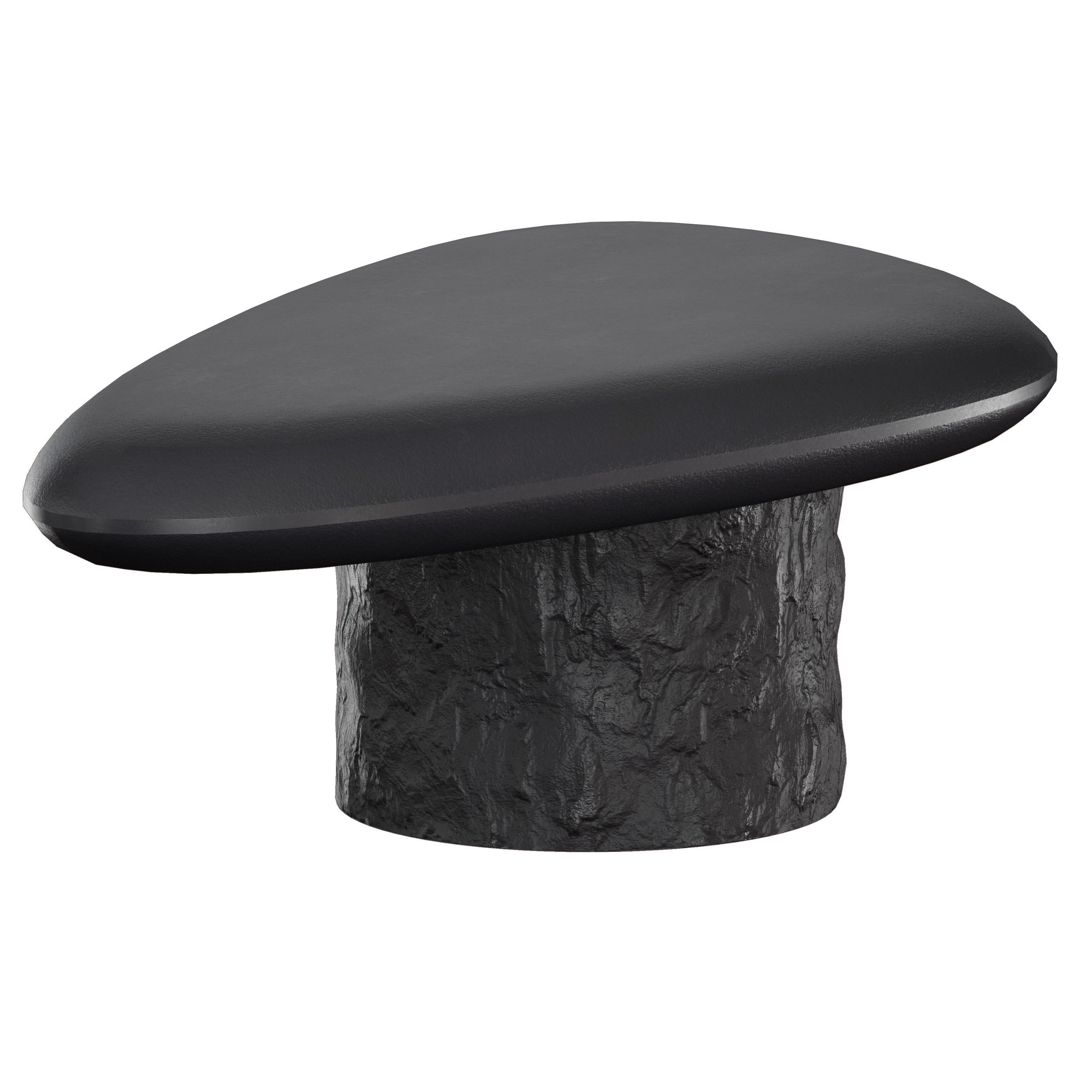 Galisteo Pebble Coffee Table Crate and Barrel 3D model CGTrader