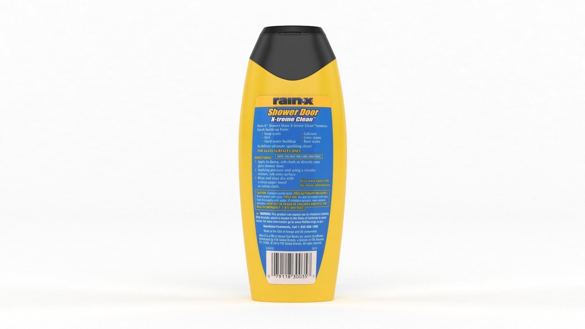 Rain X Shower Door Cleaner 3D model CGTrader