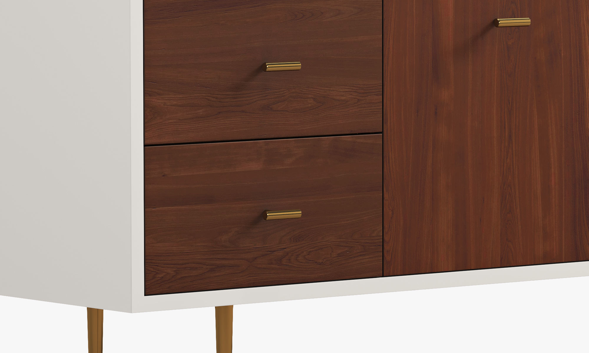 Joybird Aaro Small Media Console 3D model CGTrader