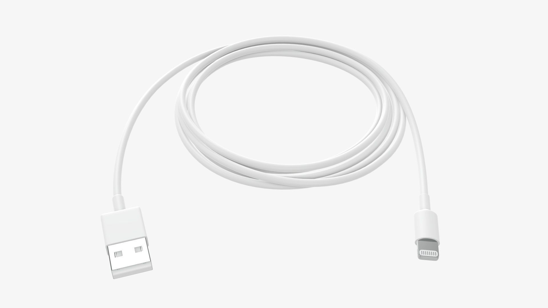 White lightning to USB cable