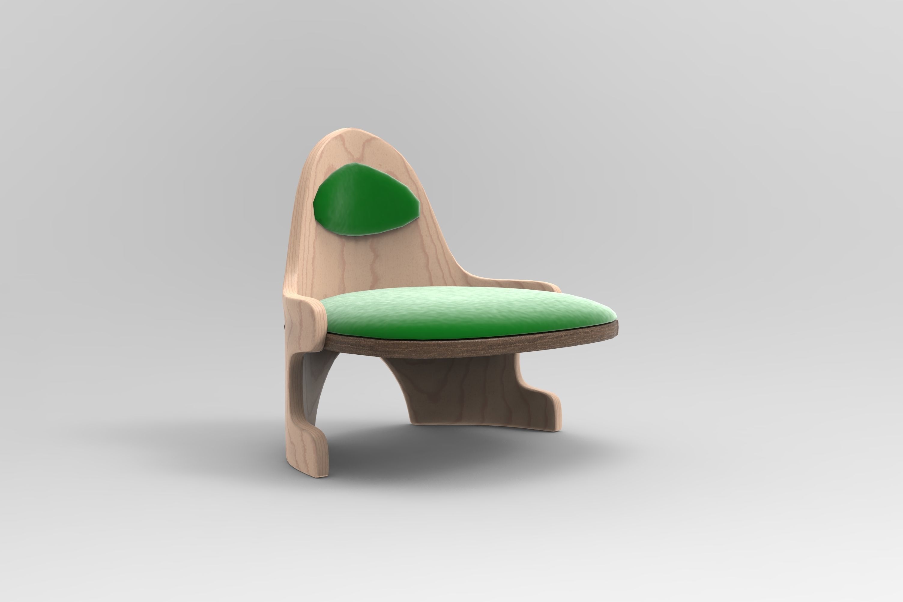 3D model Kids Chair VR / AR / lowpoly CGTrader