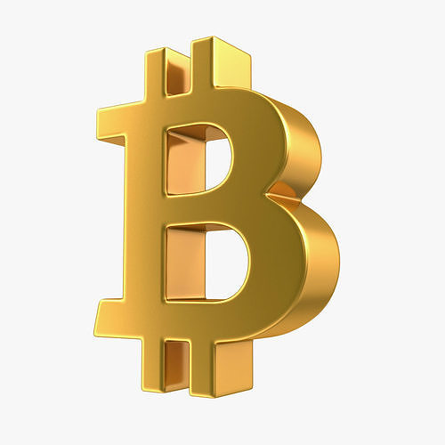 bitcoin logo 3d model cryptocurrency is coming