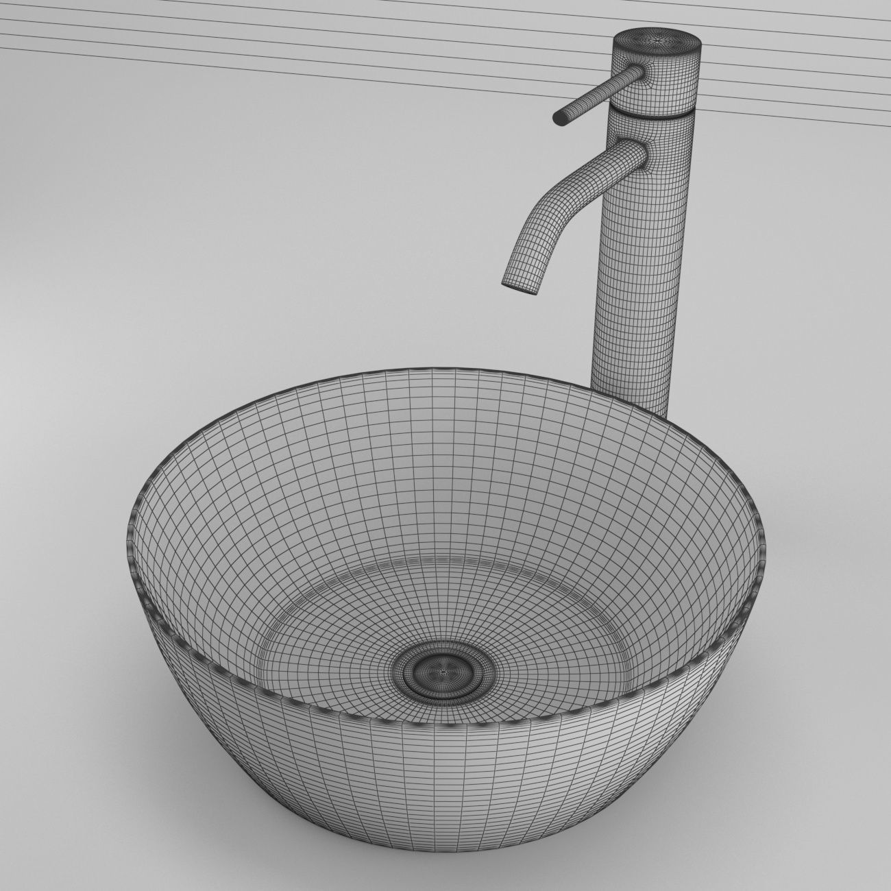 bathroom sink 3D model CGTrader