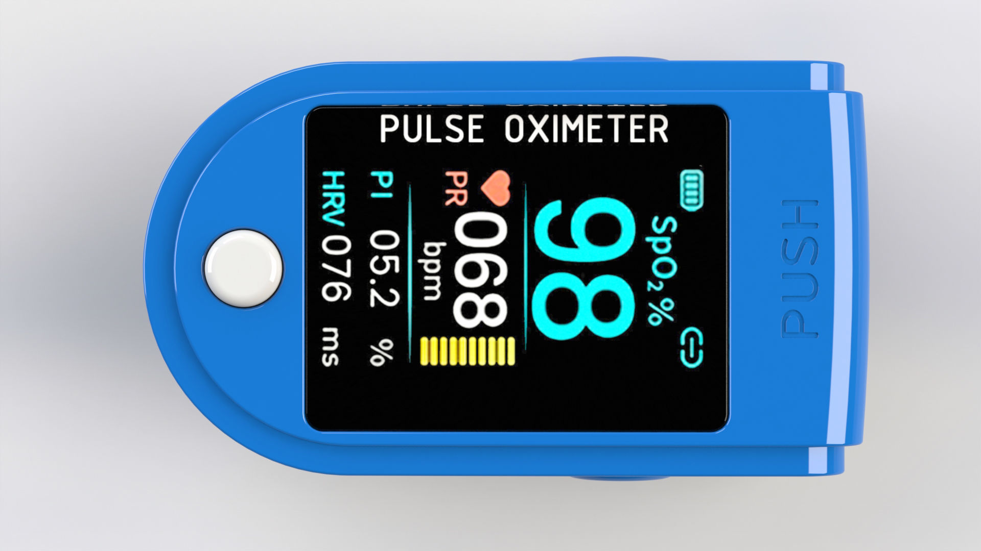 Pulse Oximeter 3D model CGTrader