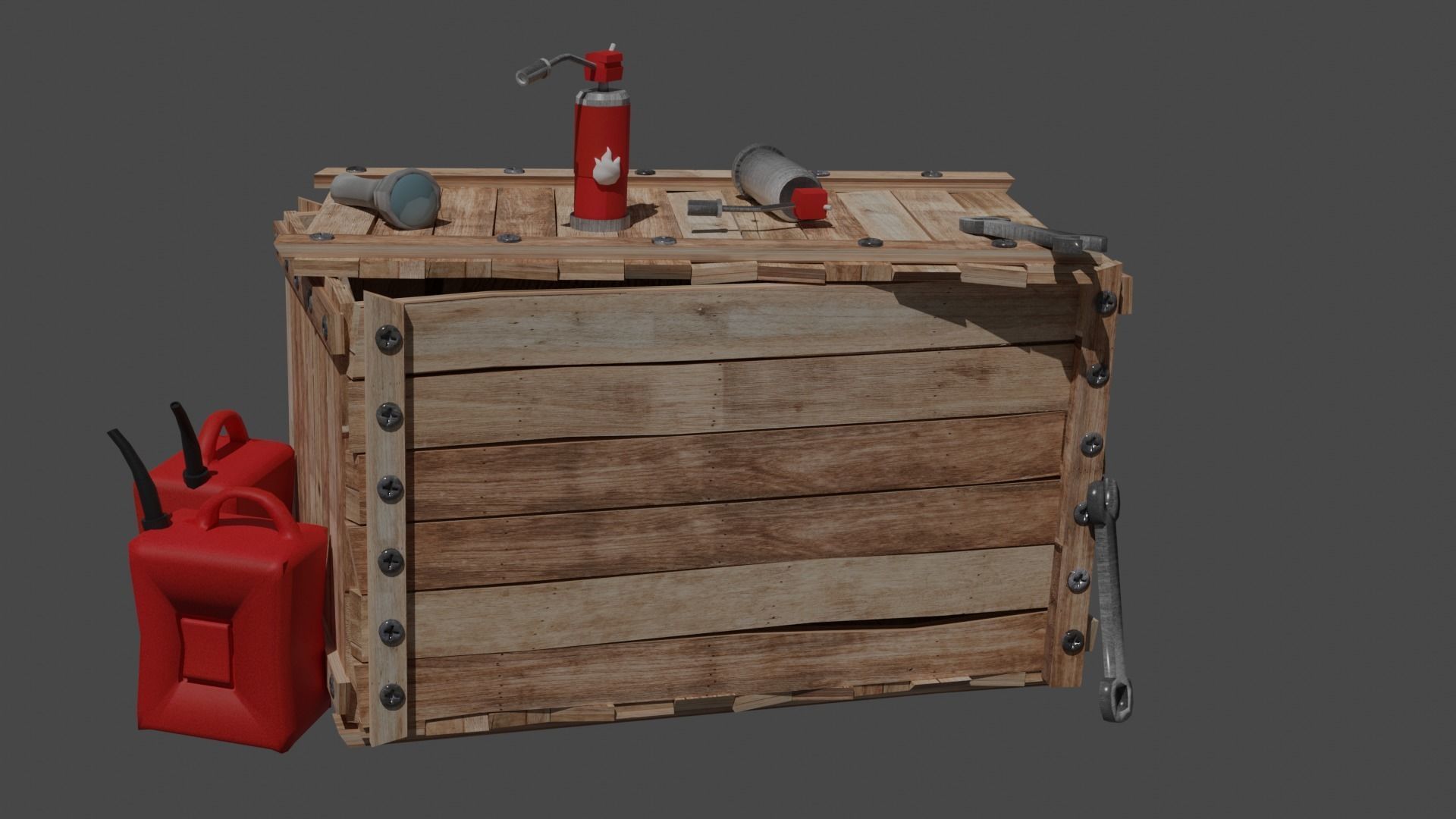 3D model workbench VR / AR / low-poly | CGTrader