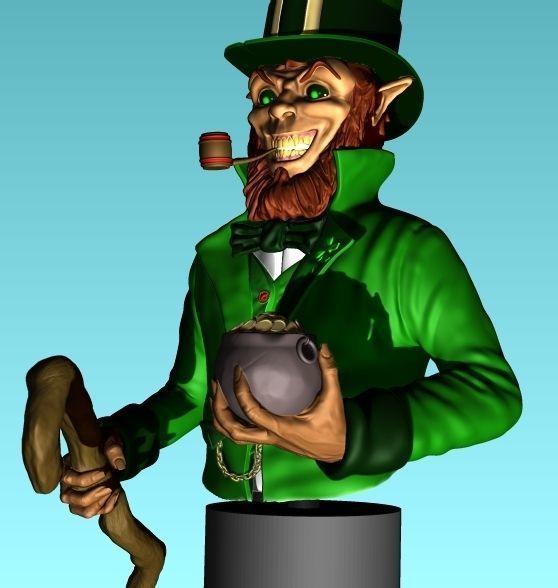 Leprechaun 3D printable model | CGTrader