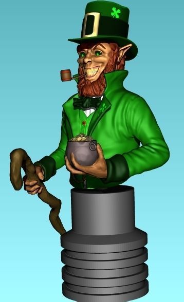 Leprechaun 3D model 3D printable | CGTrader